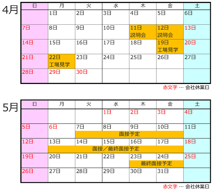 2019年4月会社説明会のお知らせ